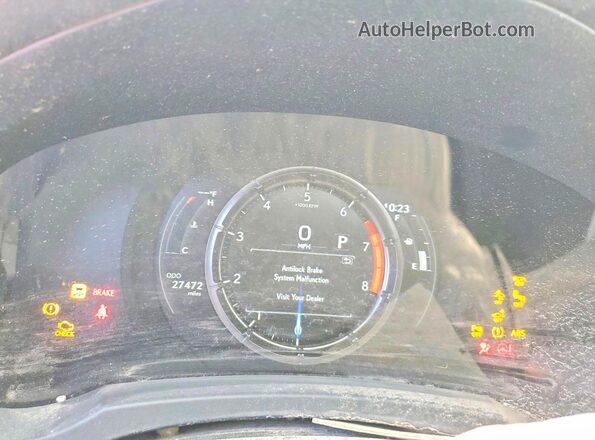 JTHGZ1B26R5075809 2024 LEXUS IS Black Instrument cluster view
