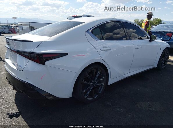 JTHGZ1B27M5041595 2021 LEXUS IS 350 Белый Задняя правая четверть