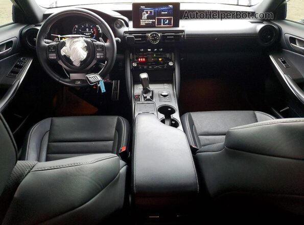 JTHGZ1B27P5059101 2023 LEXUS IS Silver Առջևի վահանակի տեսք