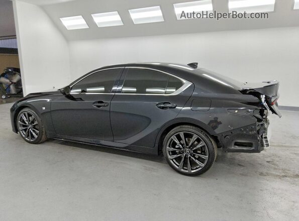 JTHGZ1B27R5077259 2024 LEXUS IS Black Задня ліва чверть