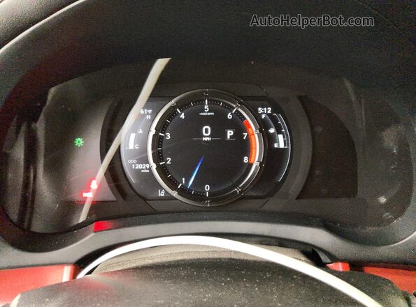 JTHGZ1B27R5077259 2024 LEXUS IS Black Вид щитка приладів