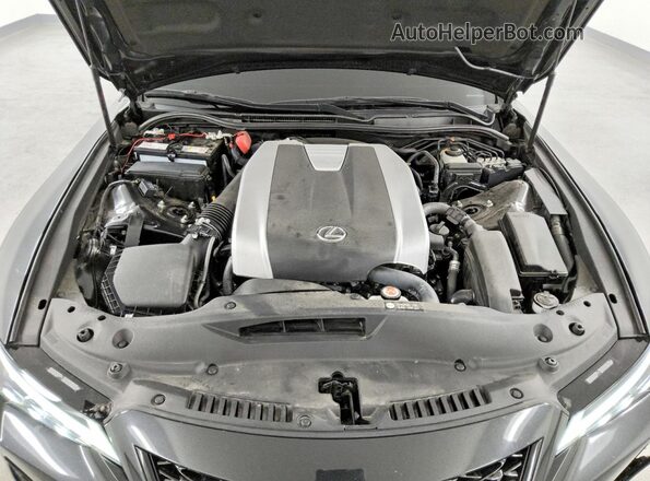 JTHGZ1B27R5077259 2024 LEXUS IS Black Вид задньої частини салону