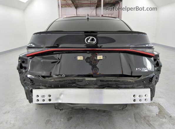 JTHGZ1B27R5077259 2024 LEXUS IS Black Вид ззаду