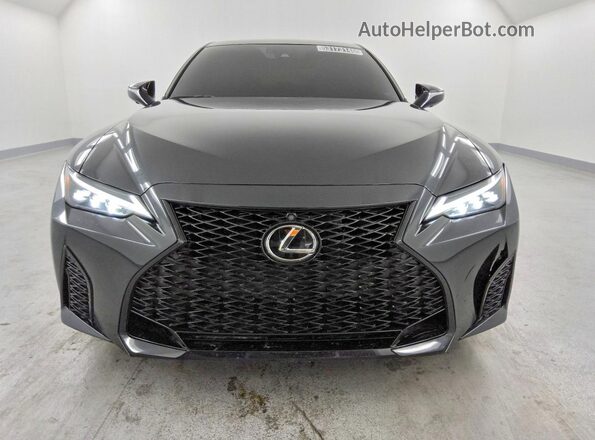 JTHGZ1B27R5077259 2024 LEXUS IS Black Вид спереду