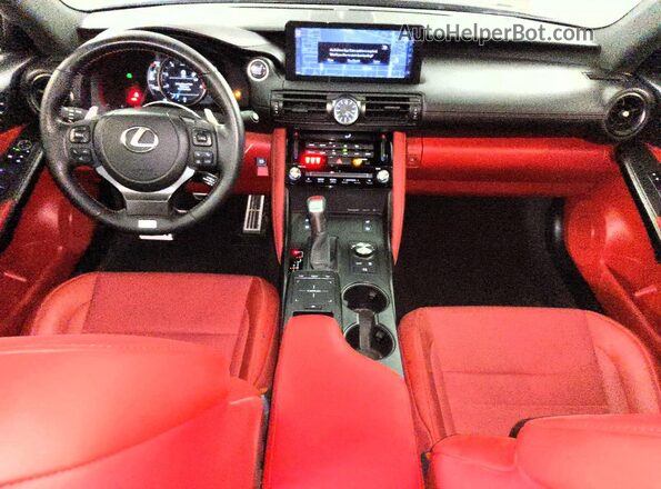 JTHGZ1B27R5077259 2024 LEXUS IS Black Вид панелі приладів