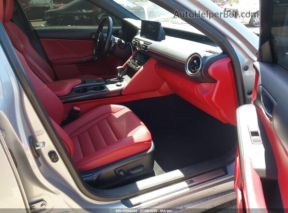 JTHGZ1B28M5041024 2021 LEXUS IS 350 Silver Սալոնի դիմացի տեսք