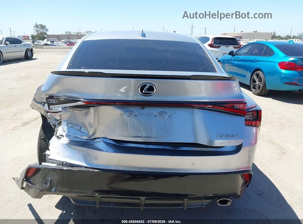 JTHGZ1B28M5041024 2021 LEXUS IS 350 Silver 