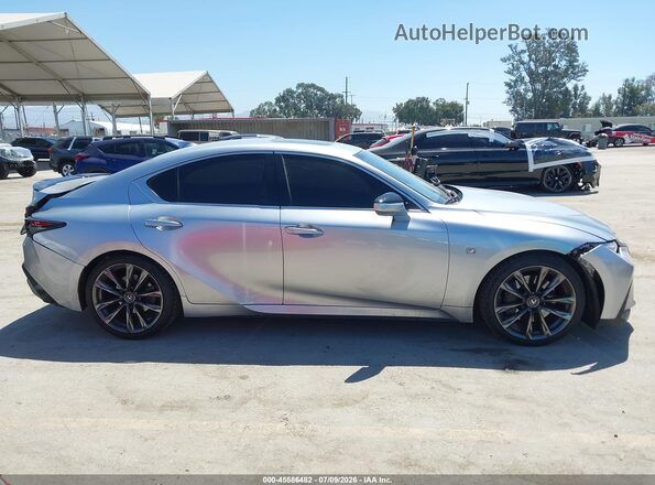 JTHGZ1B28M5041024 2021 LEXUS IS 350 Silver Սալոնի հետևի տեսք
