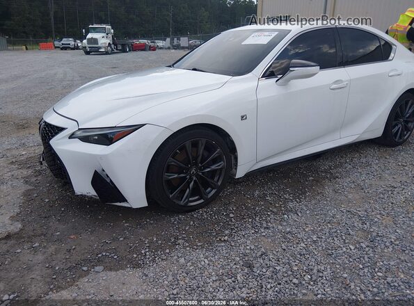 JTHGZ1B28M5046594 2021 LEXUS IS 350 White Front left