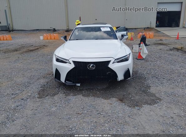 JTHGZ1B28M5046594 2021 LEXUS IS 350 White Instrument cluster view