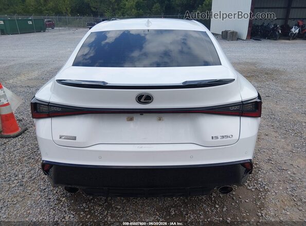 JTHGZ1B28M5046594 2021 LEXUS IS 350 White 