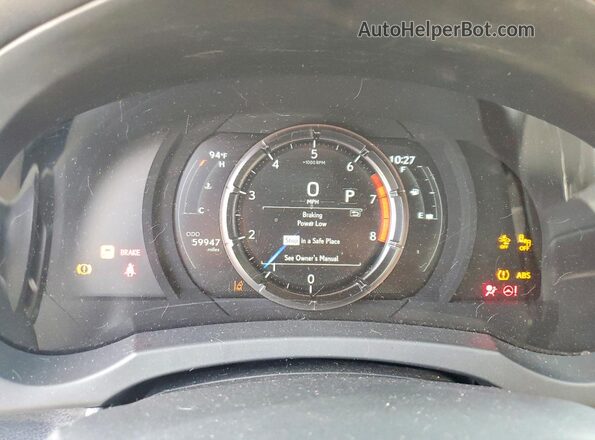 JTHGZ1B28N5055894 2022 LEXUS IS Gray Widok zestawu wskaźników