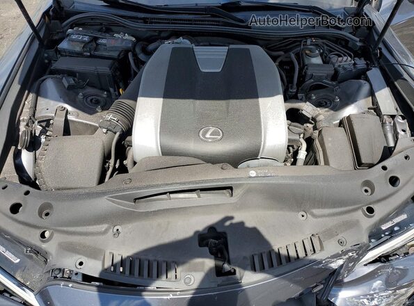 JTHGZ1B28N5055894 2022 LEXUS IS Gray Widok wnętrza z tyłu