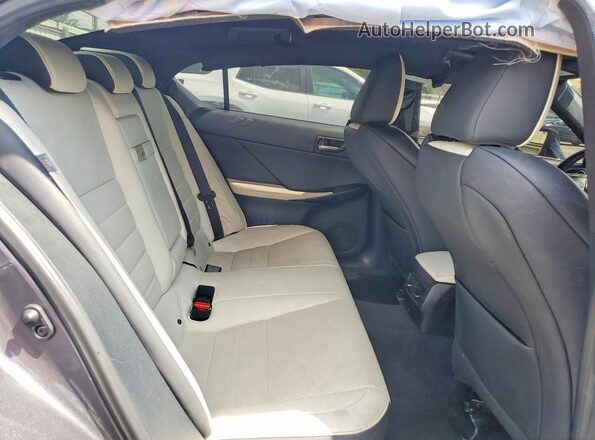 JTHGZ1B28N5055894 2022 LEXUS IS Gray Widok tylnych siedzeń