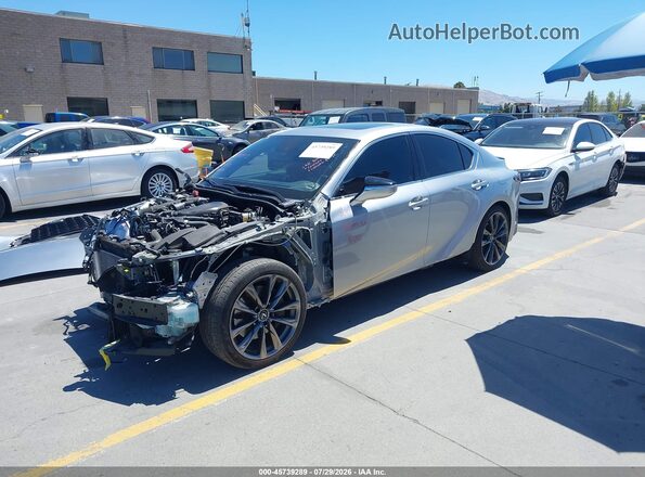 JTHGZ1B28P5059074 2023 LEXUS IS 350 Gray Front left