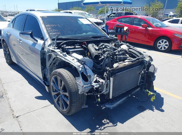 JTHGZ1B28P5059074 2023 LEXUS IS 350 Gray Front view