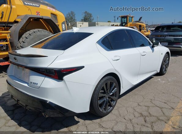 JTHGZ1B28P5063271 2023 LEXUS IS 350 White Задня права чверть