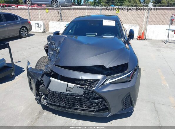 JTHGZ1B29M5047043 2021 LEXUS IS 350 Серый Вид щитка приборов