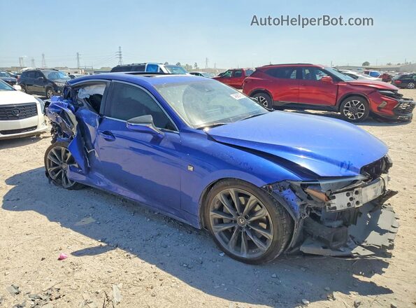 JTHGZ1B29N5048999 2022 LEXUS IS Blue Delantero derecho