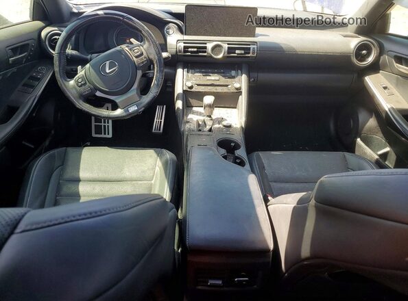 JTHGZ1B29N5048999 2022 LEXUS IS Blue Vista del salpicadero