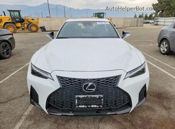 JTHGZ1B29P5065837 2023 LEXUS IS White Widok z przodu