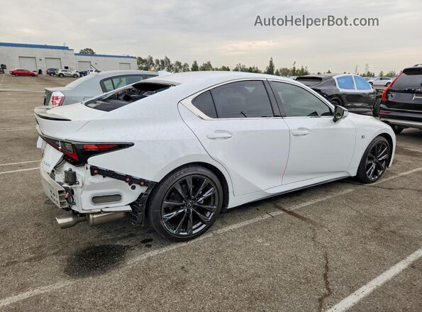 JTHGZ1B29P5065837 2023 LEXUS IS White Tył prawy
