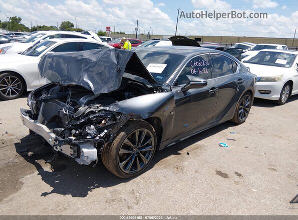 JTHGZ1B29R5076548 2024 LEXUS IS 350 Gray Przód lewy