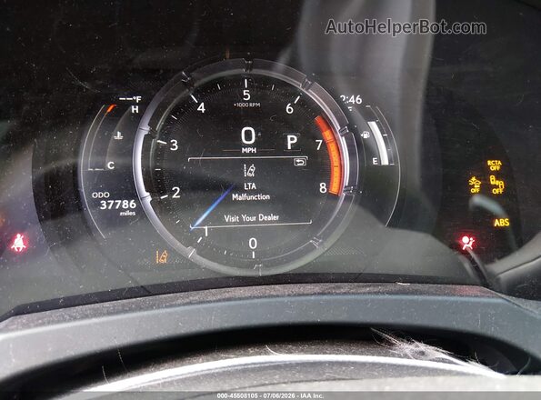 JTHGZ1B29R5076548 2024 LEXUS IS 350 Gray Widok tylnych siedzeń