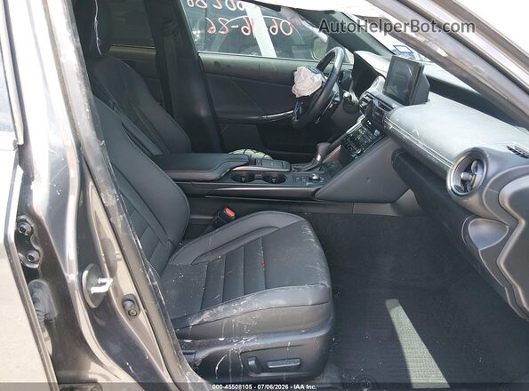 JTHGZ1B29R5076548 2024 LEXUS IS 350 Gray Widok wnętrza z przodu