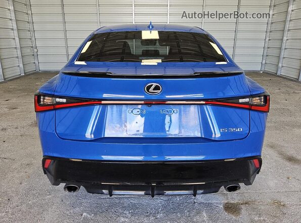 JTHGZ1B2XN5056268 2022 LEXUS IS Blue 