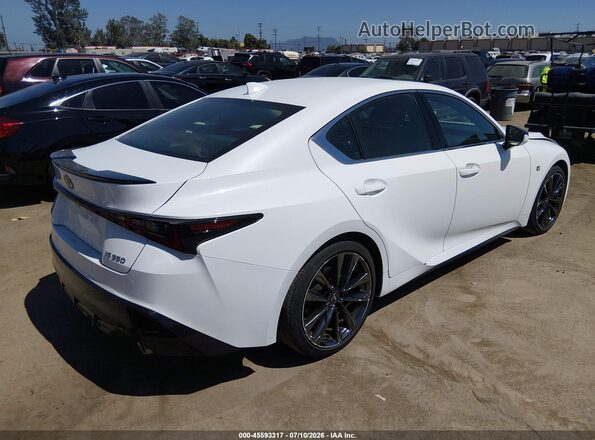 JTHGZ1B2XP5066284 2023 LEXUS IS 350 White უკანა მარჯვენა