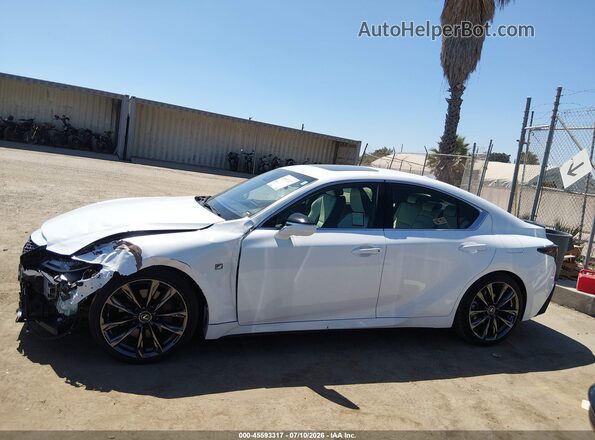JTHGZ1B2XP5066284 2023 LEXUS IS 350 White სალონის 360-გრადუსიანი ხედი