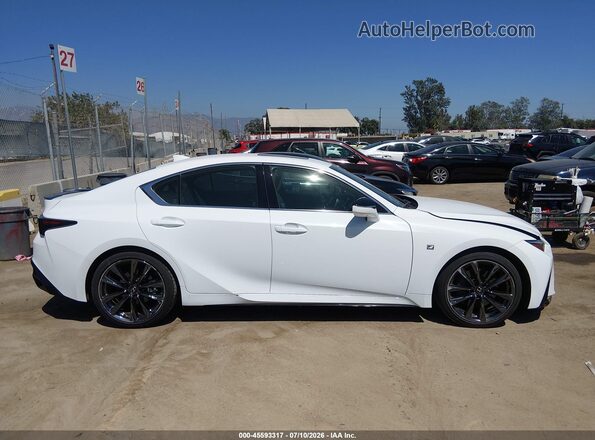 JTHGZ1B2XP5066284 2023 LEXUS IS 350 White უკანა სალონის ხედი