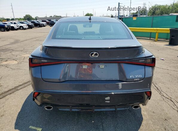 JTHGZ1E22S5042582 2025 LEXUS IS Gray Вид ззаду