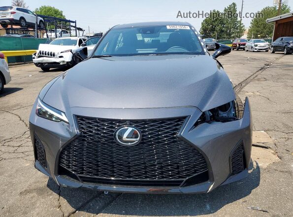 JTHGZ1E22S5042582 2025 LEXUS IS Gray Вид спереду