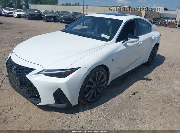 JTHGZ1E23N5023642 2022 LEXUS IS 350 White Передня ліва чверть