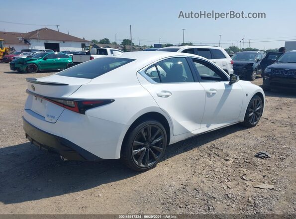 JTHGZ1E23N5023642 2022 LEXUS IS 350 White Задня права чверть