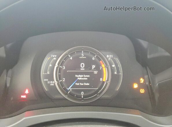 JTHGZ1E24S5044009 2025 LEXUS IS Black ხელსაწყოთა პანელის ხედი