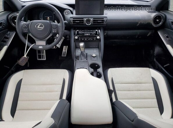 JTHGZ1E24S5044009 2025 LEXUS IS Black წინა პანელის ხედი