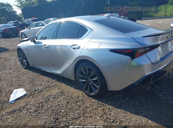 JTHGZ1E25N5026946 2022 LEXUS IS 350 Silver Задня ліва чверть