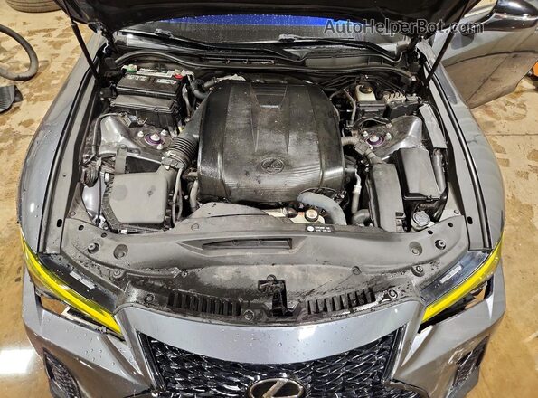 JTHGZ1E26M5020409 2021 LEXUS IS Серый Вид задней части салона
