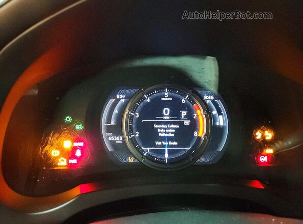 JTHGZ1E26M5020409 2021 LEXUS IS Серый Вид щитка приборов