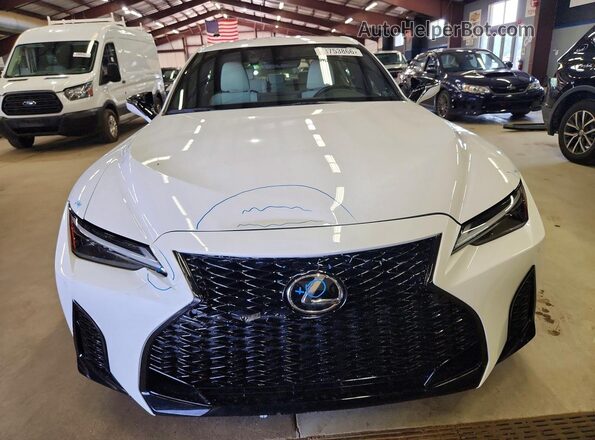 JTHGZ1E26R5037346 2024 LEXUS IS White Вид спереду
