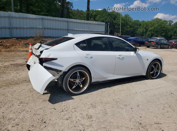 JTHGZ1E27N5024129 2022 LEXUS IS White Задня права чверть