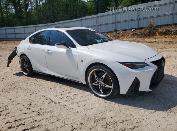 JTHGZ1E27N5024129 2022 LEXUS IS White Передня права чверть
