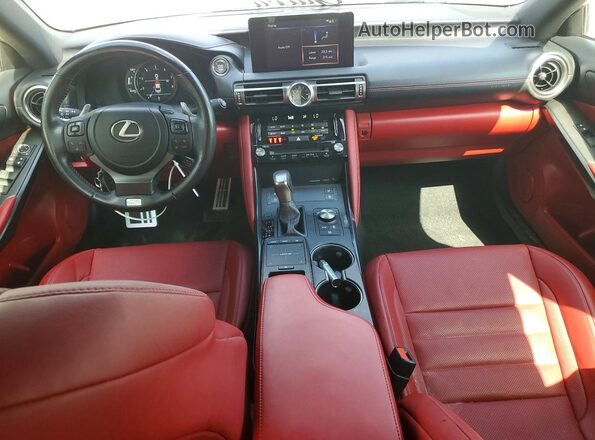 JTHGZ1E27N5024129 2022 LEXUS IS White Вид панелі приладів