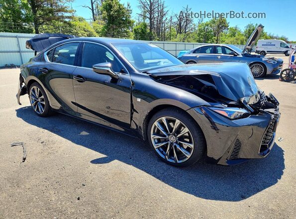 JTHGZ1E27R5036321 2024 LEXUS IS Black Առջևի աջ