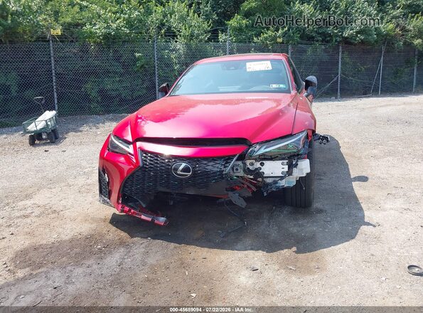 JTHGZ1E27S5039399 2025 LEXUS IS 350 Red Vista frontal