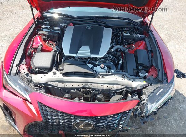 JTHGZ1E27S5039399 2025 LEXUS IS 350 Red Vista trasera