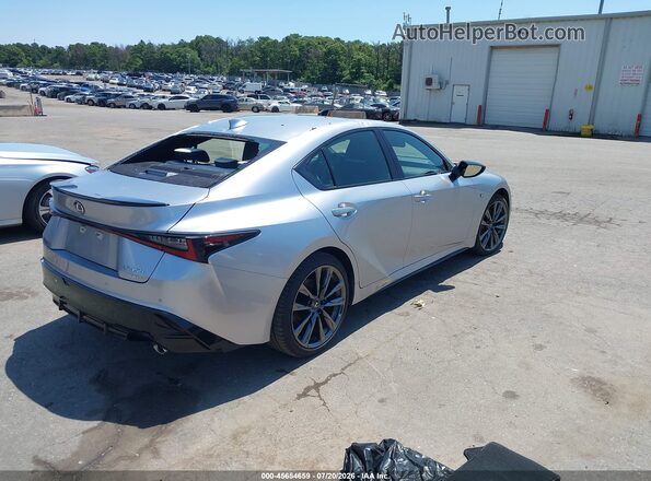 JTHGZ1E27S5043954 2025 LEXUS IS 350 Silver Trasero derecho